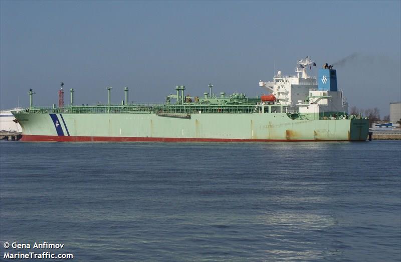 gas komodo (LPG Tanker) - IMO 8910897, MMSI 525007037, Call Sign PNIC under the flag of Indonesia