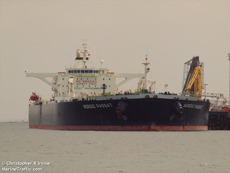 nordic passat (Crude Oil Tanker) - IMO 9229386, MMSI 538003863, Call Sign V7TR2 under the flag of Marshall Islands