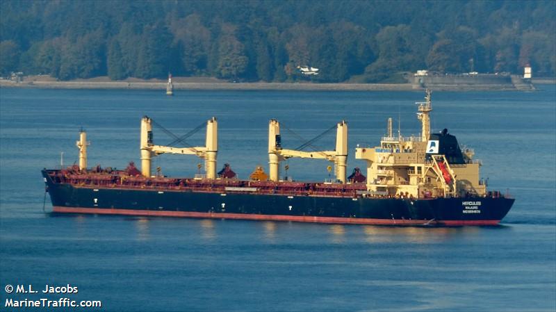 star hercules (Bulk Carrier) - IMO 9594626, MMSI 538004331, Call Sign V7WL6 under the flag of Marshall Islands