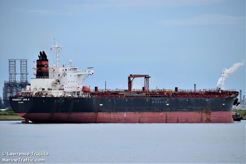 ridgebury john b (Oil Products Tanker) - IMO 9349631, MMSI 538005424, Call Sign V7DR7 under the flag of Marshall Islands