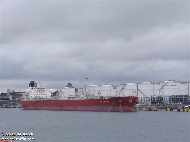sti lombard (Crude Oil Tanker) - IMO 9708150, MMSI 538006344, Call Sign V7MC3 under the flag of Marshall Islands