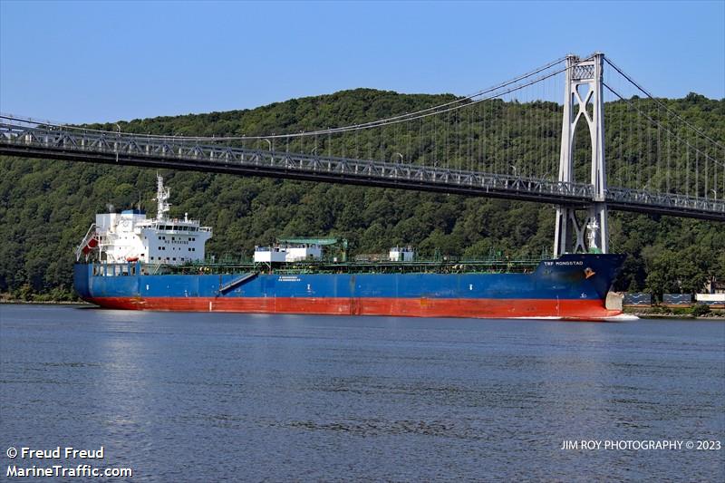 trf mongstad (Chemical/Oil Products Tanker) - IMO 9732814, MMSI 538006544, Call Sign V7OE9 under the flag of Marshall Islands