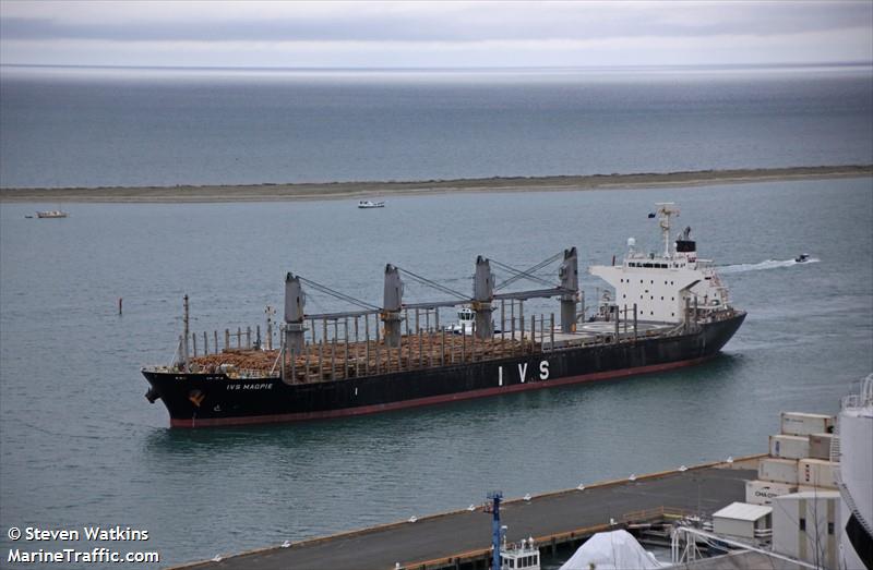 ivs magpie (Bulk Carrier) - IMO 9604732, MMSI 538008745, Call Sign V7A2714 under the flag of Marshall Islands