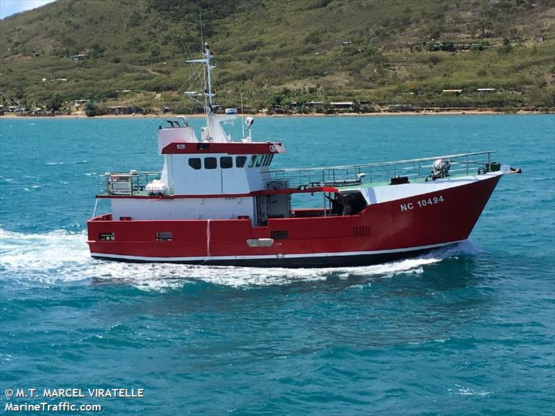 fvdrubea-kapume (Fishing Vessel) - IMO 9859002, MMSI 540013200, Call Sign FLDE under the flag of New Caledonia