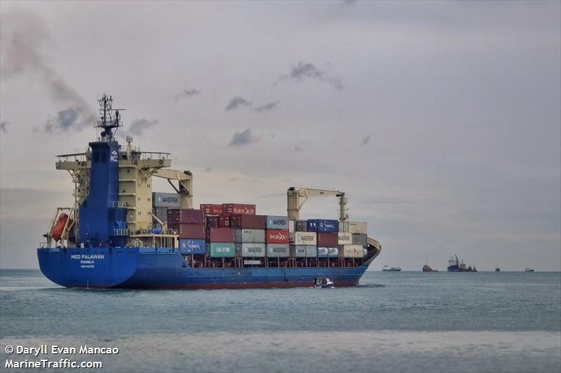 mcc palawan (Container Ship) - IMO 9332705, MMSI 548617200, Call Sign DUA3280 under the flag of Philippines