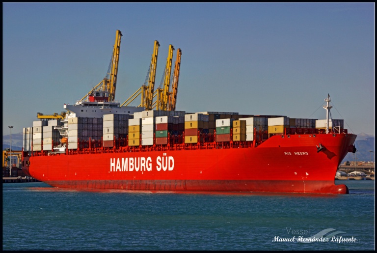 rio negro (Container Ship) - IMO 9357975, MMSI 563052300, Call Sign 9V8402 under the flag of Singapore