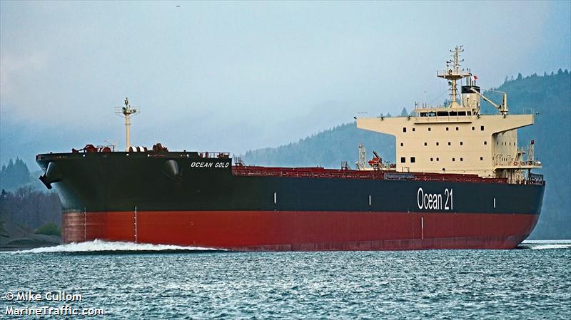 ocean gold (Bulk Carrier) - IMO 9865910, MMSI 563116100, Call Sign 9V5277 under the flag of Singapore