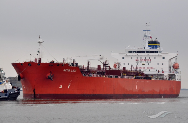 astir lady (Chemical/Oil Products Tanker) - IMO 9457385, MMSI 563117000, Call Sign 9V8542 under the flag of Singapore