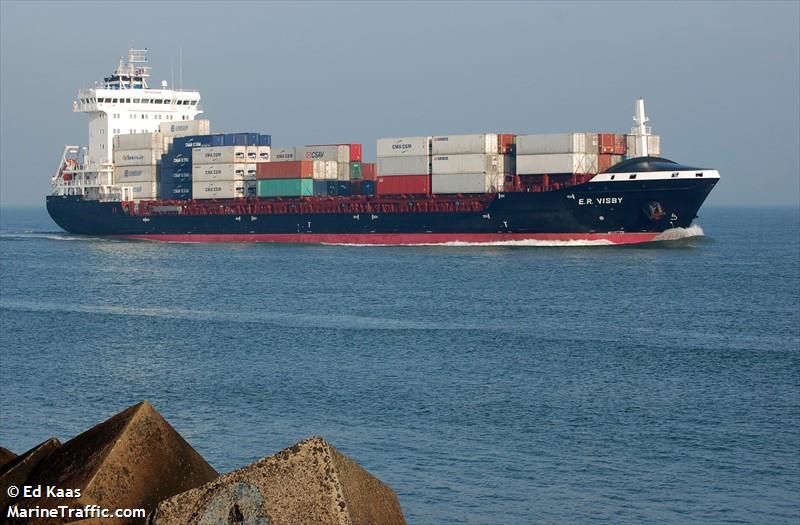 yerupaja (Container Ship) - IMO 9412488, MMSI 563587000, Call Sign 9V2351 under the flag of Singapore