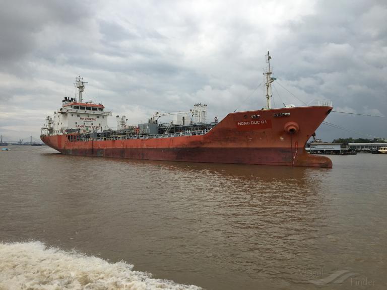 hong duc 01 (Chemical/Oil Products Tanker) - IMO 9410105, MMSI 574004870, Call Sign XVXD7 under the flag of Vietnam