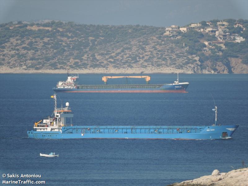 river thames (General Cargo Ship) - IMO 8601563, MMSI 577232000, Call Sign YJTS6 under the flag of Vanuatu