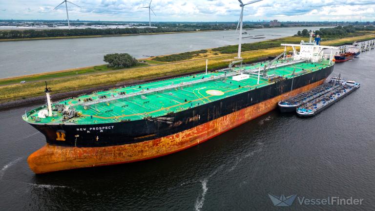 new prospect (Crude Oil Tanker) - IMO 9398058, MMSI 636014203, Call Sign A8SE9 under the flag of Liberia