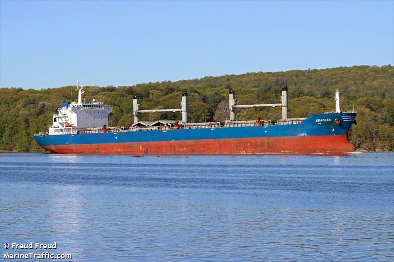 eraclea (Bulk Carrier) - IMO 9583330, MMSI 636014626, Call Sign A8VM2 under the flag of Liberia