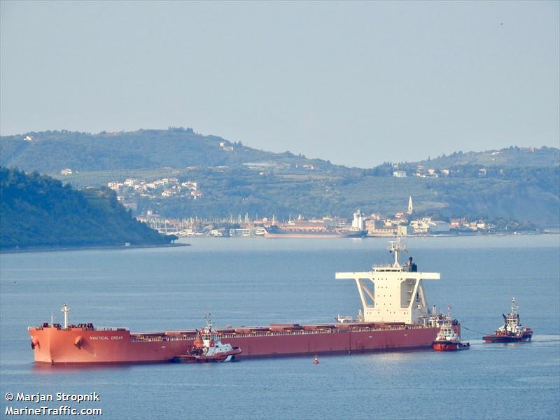 nautical dream (Bulk Carrier) - IMO 9519365, MMSI 636016304, Call Sign D5FL6 under the flag of Liberia