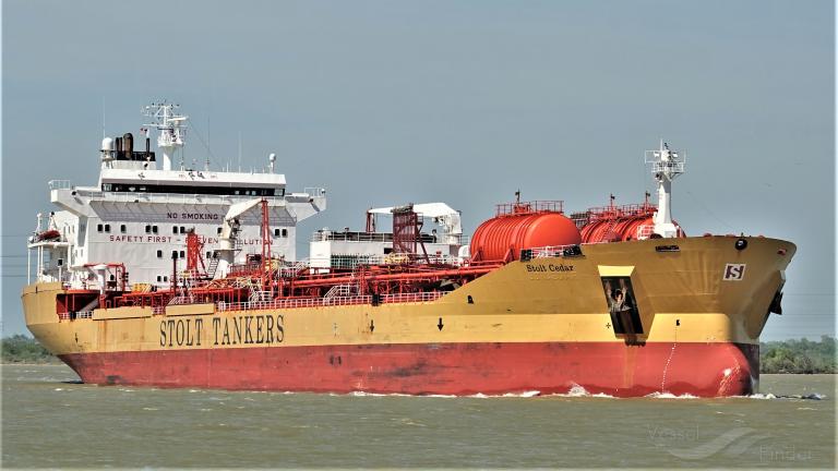 stolt cedar (Chemical/Oil Products Tanker) - IMO 8919049, MMSI 636017835, Call Sign D5MX7 under the flag of Liberia