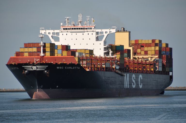 msc carlotta (Container Ship) - IMO 9756731, MMSI 636018106, Call Sign D5OE8 under the flag of Liberia