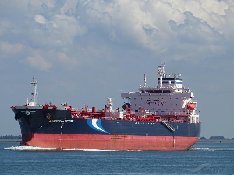 clearocean melody (Chemical/Oil Products Tanker) - IMO 9849265, MMSI 636018898, Call Sign D5RX6 under the flag of Liberia