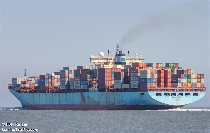 maersk kotka (Container Ship) - IMO 9085534, MMSI 636018933, Call Sign D5OV9 under the flag of Liberia