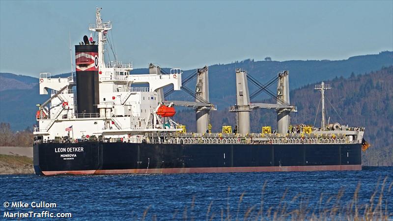 leon oetker (Bulk Carrier) - IMO 9403073, MMSI 636092873, Call Sign D5RX3 under the flag of Liberia