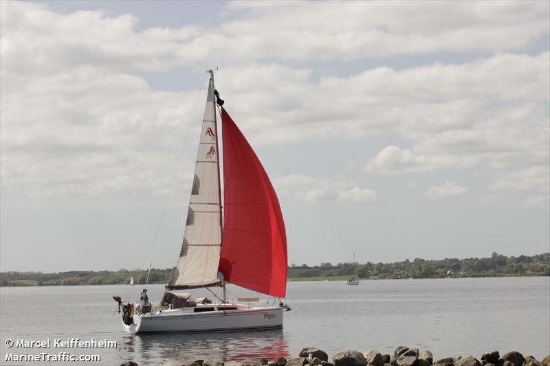 pepea (Pleasure craft) - IMO , MMSI 211722500, Call Sign DD9034 under the flag of Germany