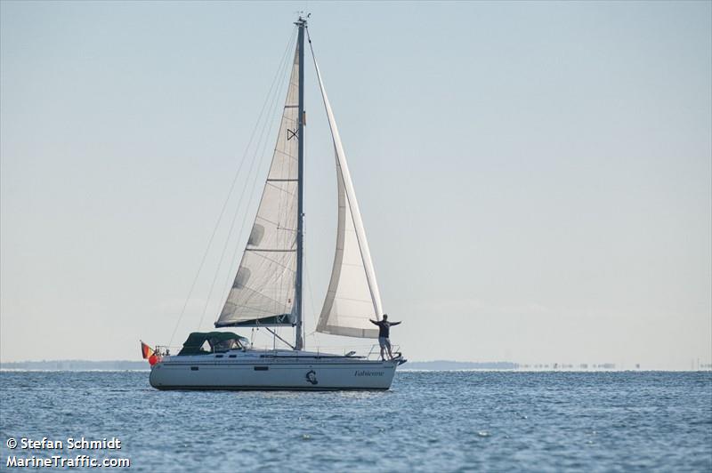 sy fabienne (Sailing vessel) - IMO , MMSI 211798260, Call Sign DG3797 under the flag of Germany