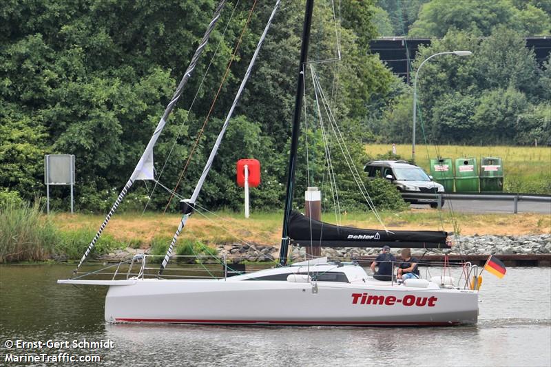 time-out (Pleasure craft) - IMO , MMSI 211893390, Call Sign DF9904 under the flag of Germany