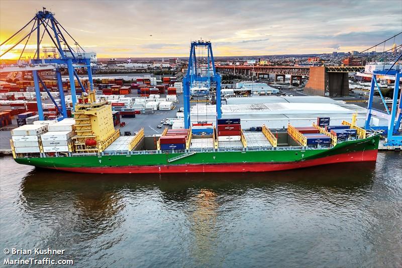 cape scott (Container Ship) - IMO 9950117, MMSI 219032189, Call Sign OZJP2 under the flag of Denmark