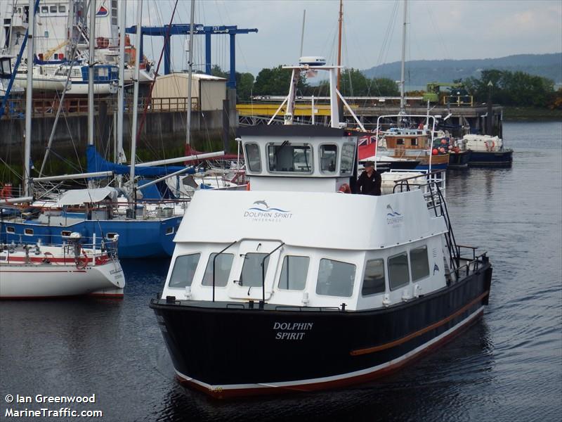 inverness spirit (Passenger ship) - IMO , MMSI 235020343, Call Sign ZNNG9 under the flag of United Kingdom (UK)