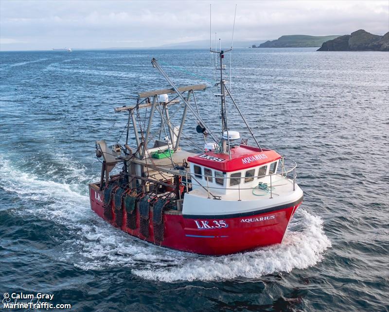 aquarius (Fishing vessel) - IMO , MMSI 235106559, Call Sign 2HTR7 under the flag of United Kingdom (UK)