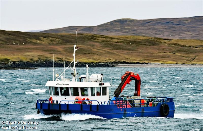 crusader (Fishing vessel) - IMO , MMSI 235111291, Call Sign 2INS7 under the flag of United Kingdom (UK)