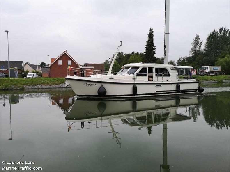 tiger (Pleasure craft) - IMO , MMSI 244710510, Call Sign PD9611 under the flag of Netherlands
