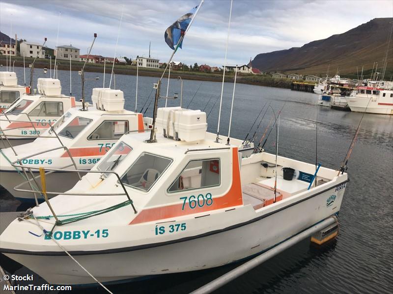 bobby 15 is 375 (Pleasure craft) - IMO , MMSI 251574240, Call Sign 7608 under the flag of Iceland