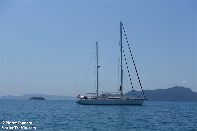 jamela (Sailing vessel) - IMO , MMSI 269756000, Call Sign HBY3403 under the flag of Switzerland