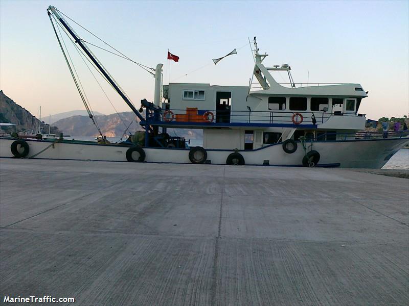 m.volkan (Fishing vessel) - IMO , MMSI 271072343, Call Sign TCQB7 under the flag of Turkey