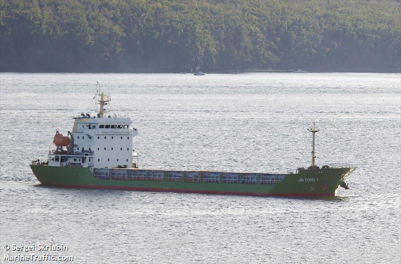jin dong 1 (General Cargo Ship) - IMO 8360834, MMSI 312476000, Call Sign V3MJ9 under the flag of Belize