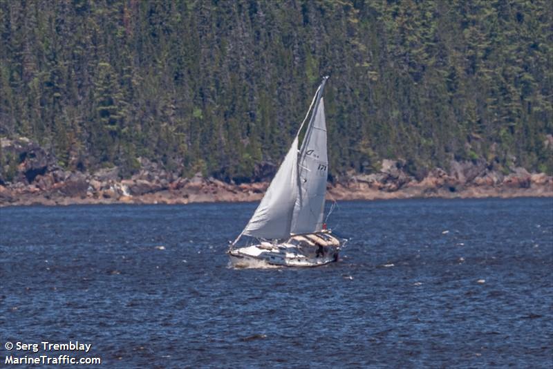 parasard iii (Sailing vessel) - IMO , MMSI 316045313 under the flag of Canada