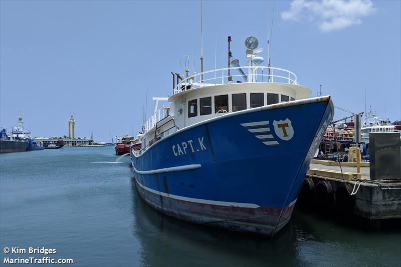 capt k (Fishing vessel) - IMO , MMSI 367699410, Call Sign WDI4510 under the flag of United States (USA)