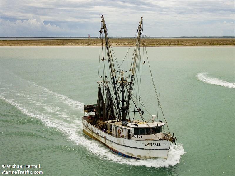 lady inez (Fishing vessel) - IMO , MMSI 367752880, Call Sign WDI9863 under the flag of United States (USA)