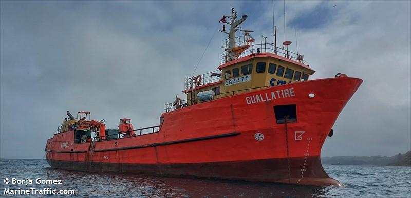 guallatire (Unknown) - IMO , MMSI 725000116, Call Sign CB4475 under the flag of Chile