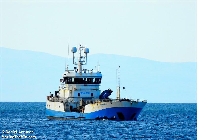 patagon v (Fish Carrier) - IMO 9300001, MMSI 725002730, Call Sign CB8076 under the flag of Chile