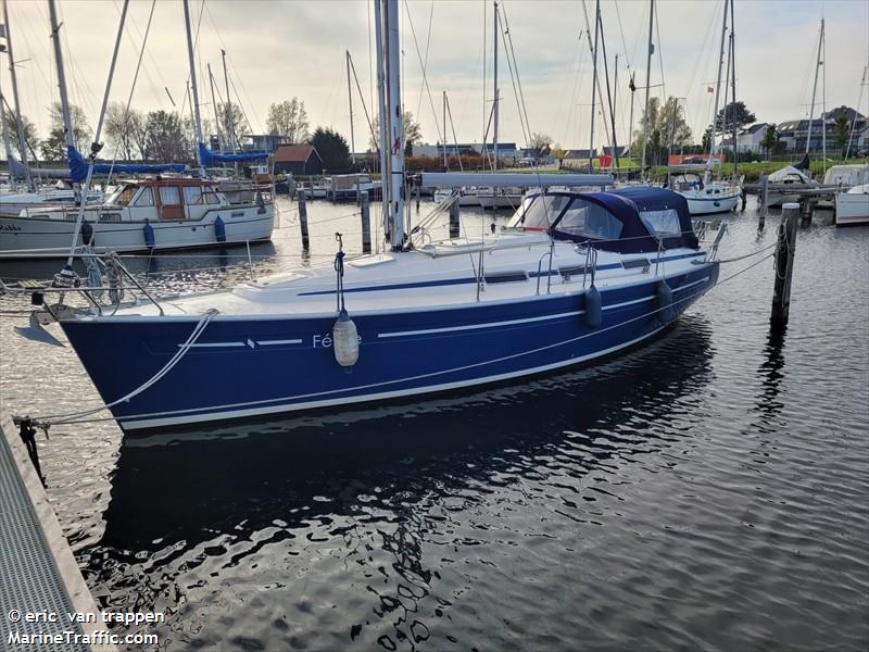 feline (Sailing vessel) - IMO , MMSI 205327170, Call Sign OQ3271 under the flag of Belgium