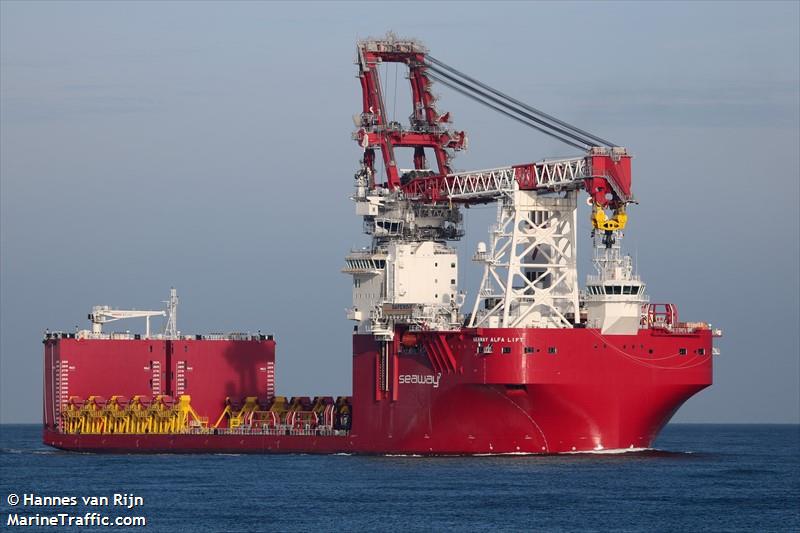seaway alfa lift (Heavy Load Carrier) - IMO 9889980, MMSI 209178000, Call Sign 5BFL6 under the flag of Cyprus