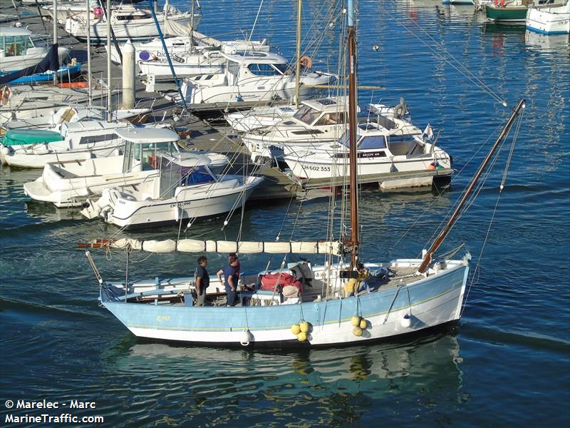 lulu (Sailing vessel) - IMO , MMSI 227757480, Call Sign FS5542 under the flag of France