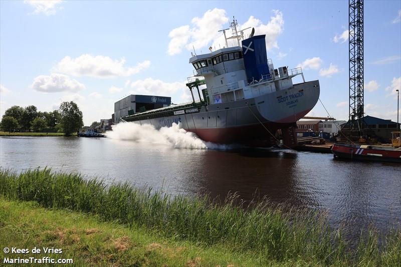 scot trader (General Cargo Ship) - IMO 9728784, MMSI 232047453, Call Sign MNOY2 under the flag of United Kingdom (UK)