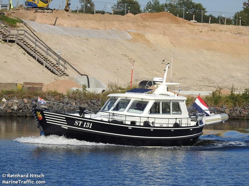 st131 (Pleasure craft) - IMO , MMSI 244730226, Call Sign PB9263 under the flag of Netherlands