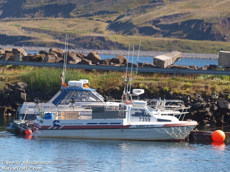 gudny (Fishing vessel) - IMO , MMSI 251280840, Call Sign 7359 under the flag of Iceland