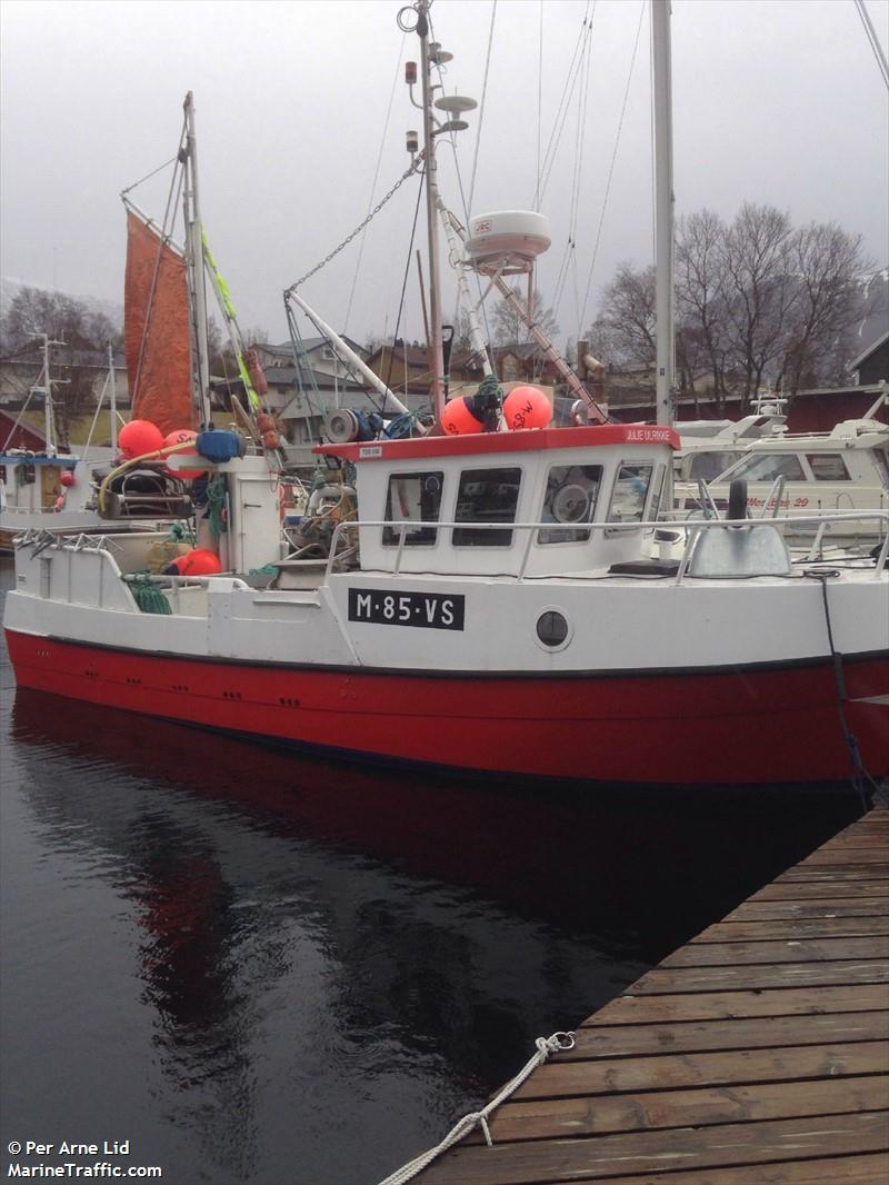 julie ulrikke (Fishing vessel) - IMO , MMSI 257401900, Call Sign LK5101 under the flag of Norway