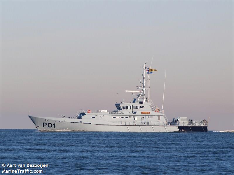 trident (Patrol Vessel) - IMO 9466283, MMSI 314294000, Call Sign 8PZA under the flag of Barbados