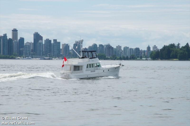 southern belle (Pleasure craft) - IMO , MMSI 316028227 under the flag of Canada