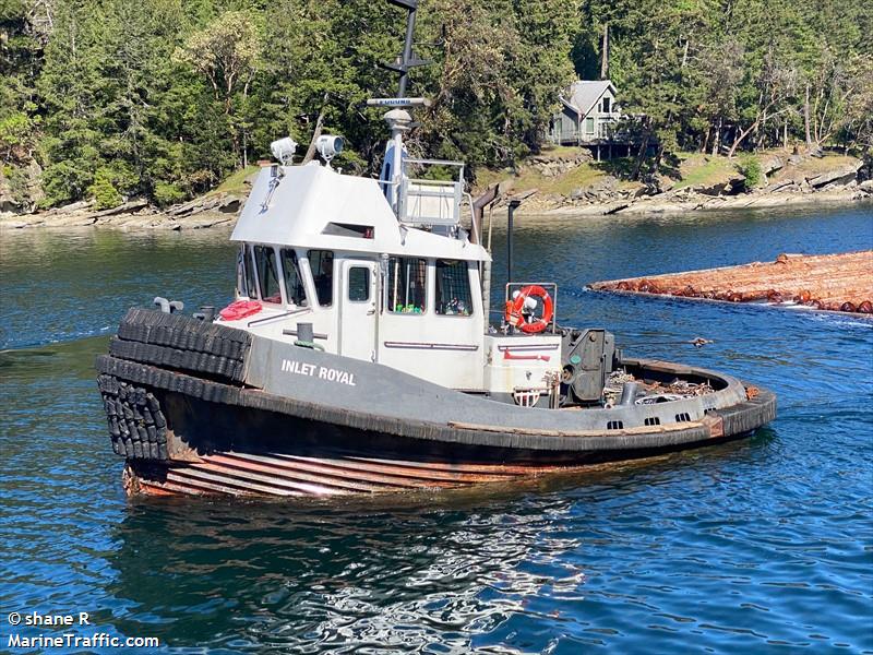 inlet royal (Tug) - IMO , MMSI 316052229 under the flag of Canada